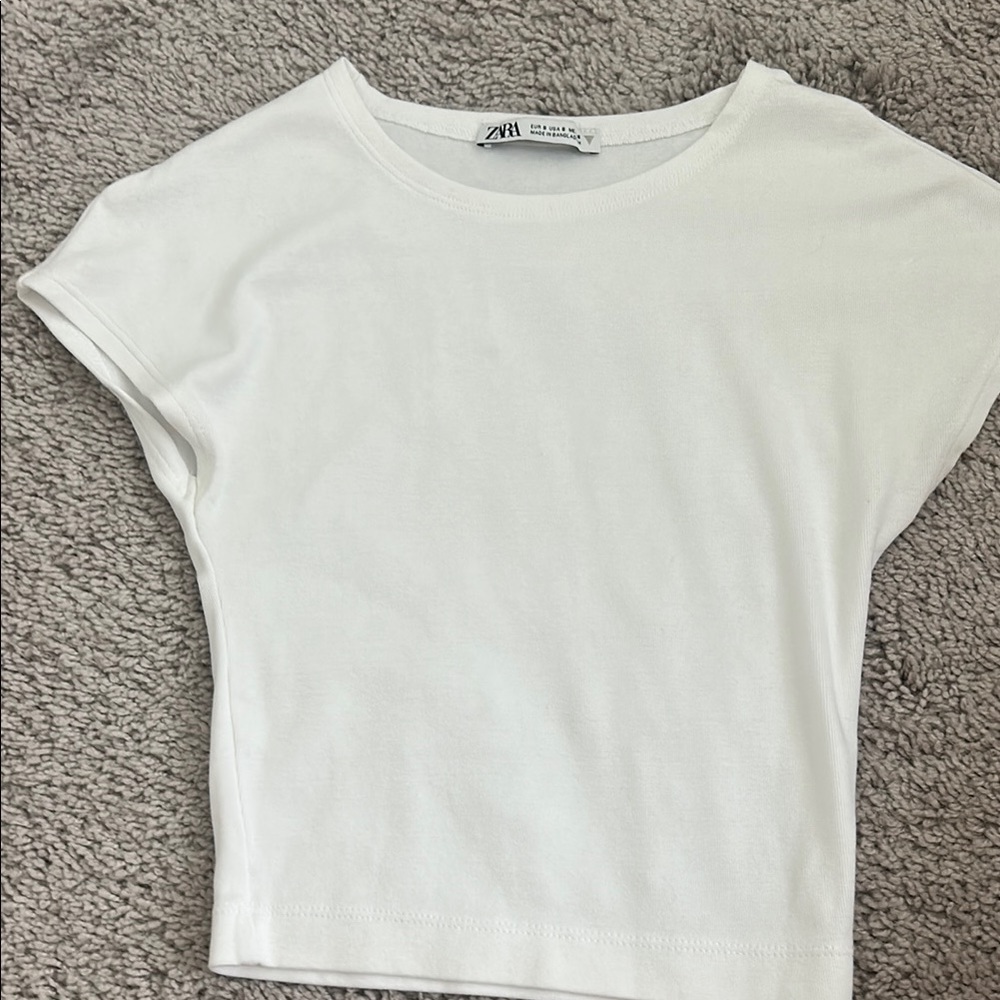 Zara Classic White Tee